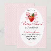 Coquette Berry Sweet Barnrumsfirande