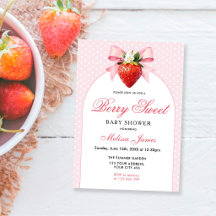 Coquette Berry Sweet Barnrumsfirande