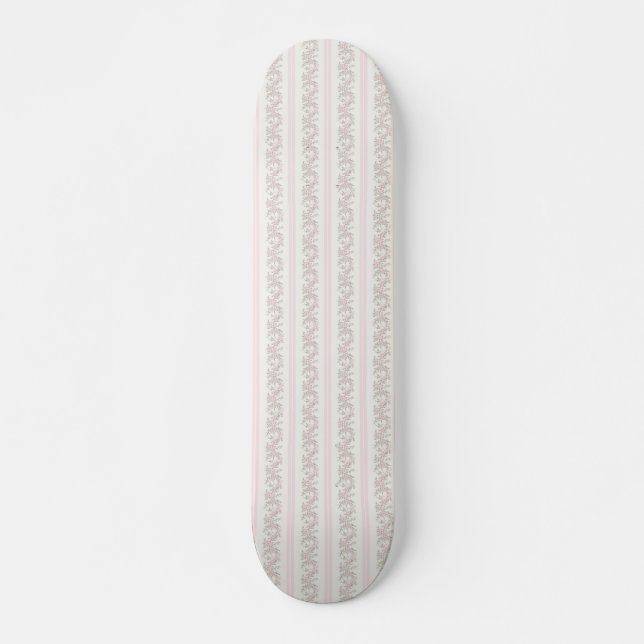 Coquette Blommig Skateboarddäck Mini Skateboard Bräda 18,5 Cm (Framsida)
