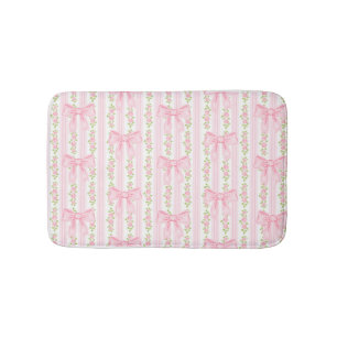 Coquette Blommigt Bath Mat, Coquette Bathroom deco Badrumsmatta