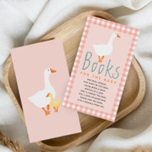 Coquette-böcker för baby Silly Goose-babyfirande