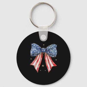 Coquette Bow 4:e juli............................. Nyckelring