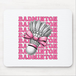 Coquette Bow Badminton Player Shuttle Girl Mamma P Musmatta