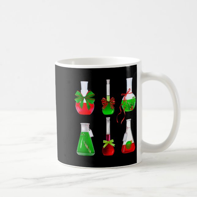 Coquette Bow Bägare Kemilabb Tekniker Vetenskapsma Kaffemugg (Höger)