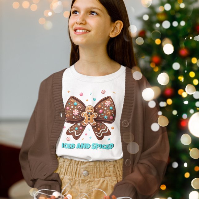Coquette Bow för kryddade kryddbröd T Shirt (Skapare uppladdad)