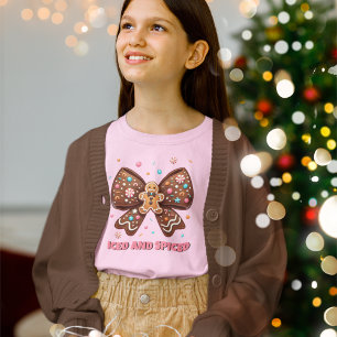 Coquette Bow för kryddade kryddbröd T Shirt