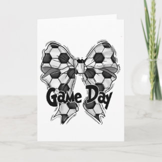 Coquette Bow Fotboll Matchdag Fotbollsmamma Mamma  Kort