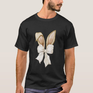 Coquette Bow Kaninöron, Söt Kanin, Söt Kanin T Shirt