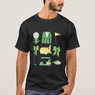 Coquette Bow Masters Golf Tournament Graphic for W T Shirt