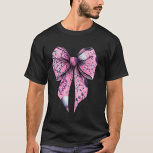 Coquette Bow Molecular Biology DNA Genes Cell Biol T Shirt