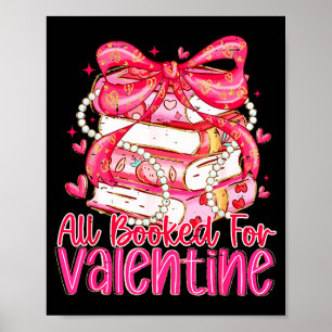Coquette Bow Rolig Alla Bokad För Valentines Under Poster