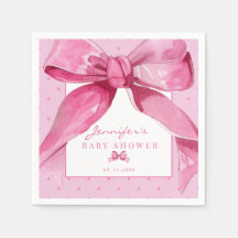 Coquette Bow | Rosa Flicka Shower