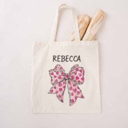 Coquette Bow-Shock rosa Tygkasse