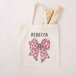 Coquette Bow-Shock rosa Tygkasse