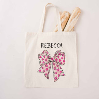 Coquette Bow-Shock rosa Tygkasse