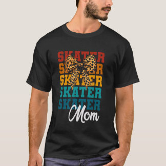 Coquette Bow Skater Mamma Cute Skater Älskare Mor T Shirt