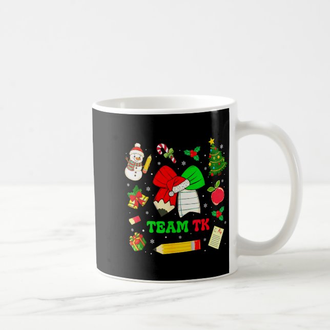 Coquette Bow Team Tk Christmas Transitional Kinder Kaffemugg (Höger)