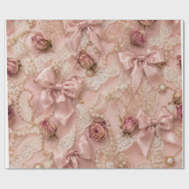 Coquette Bows Wrapping Paper Presentpapper