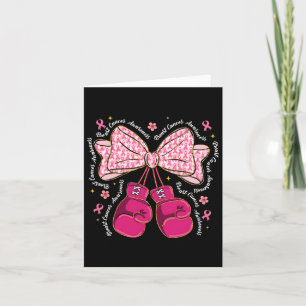Coquette Boxing-handskar Rosa Ribbon Breast Cancer Kort