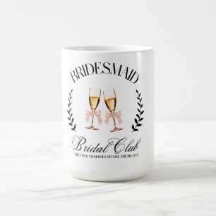 Coquette brudtärnor Rosa Bow Kaffemugg