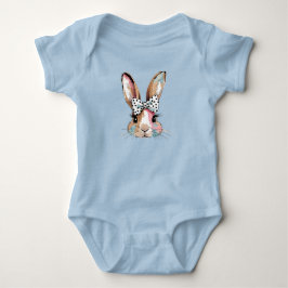 Coquette Bunny Bow Påsk-bodysuits & Ettdelare T Shirt