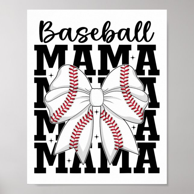 Coquette Bysebyll Bow Bysebyll Mamma Mors dag Bys Poster (Framsidan)