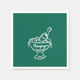 Coquette Champagne Pappersservett