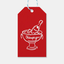 Coquette Champagne Presentetikett