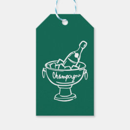 Coquette Champagne Presentetikett