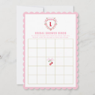 Coquette Cherry Möhippa Bingo-spel Inbjudningar