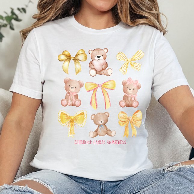 Coquette Child Cancer Awareness Tshirt, T Shirt (Skapare uppladdad)