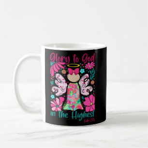 Coquette Christian Glory to God - Boho Scripture Kaffemugg