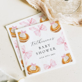Coquette Cutie Paj Baby Shower Pappersservett