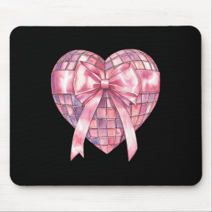 Coquette Disco Hjärtat Rosa Valentine Girlaktig Va Musmatta