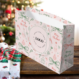 Coquette Estetisk Anpassad Affär Logo Jul