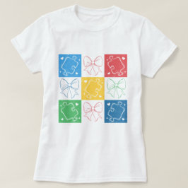 Coquette-fack för retro-kontrollerad autism t shirt