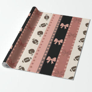 Coquette Fotboll Bow Leopard Mönster (13) Presentpapper