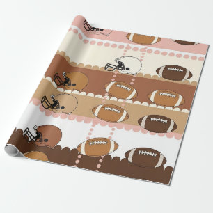 Coquette Fotboll Bow Leopard Mönster (5) Presentpapper