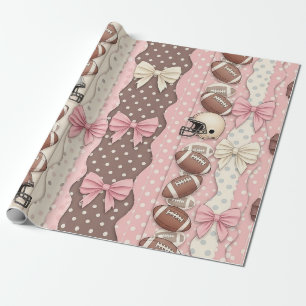 Coquette Fotboll Bow Leopard Mönster (9) Presentpapper