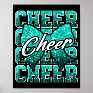 Coquette Glädjebåge Flicka Kvinnor Cheerleader Spe Poster