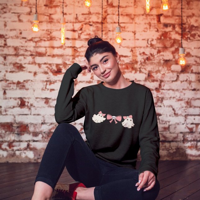 Coquette Halloween Ghost T Shirt (Skapare uppladdad)