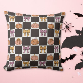 Coquette Halloweenfest Tjejaktig Pumpa Slöja Prepp Kudde