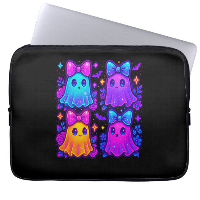 Coquette Iridescent Halloween Laptop Fodral (Framsidan)