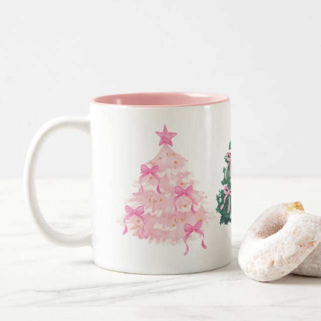 Coquette jul Mugg för henne - julklapp (Med munk)