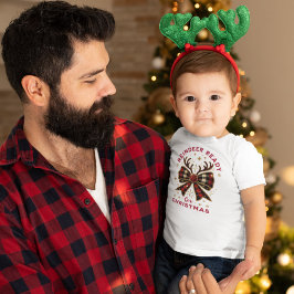Coquette jul plaid ren ready bow t shirt