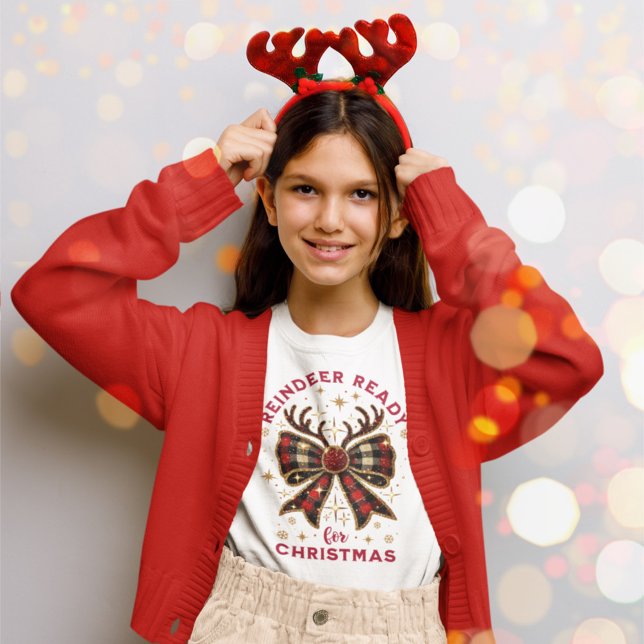 Coquette jul Play Rener Redo Bow T Shirt (Skapare uppladdad)