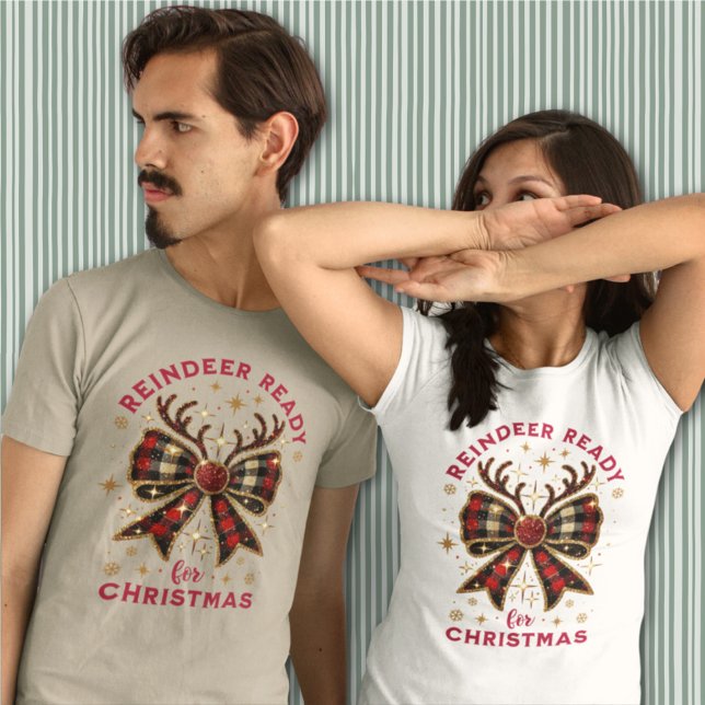 Coquette jul Play Rener Redo Bow T Shirt (Skapare uppladdad)