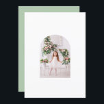 Coquette-julfamiljen Photo Rosa Grönt Doodle Julkort<br><div class="desc">Julkortet Coquette-familjen Photo Whimsical Rosa Grönt Doodle Helgdag Card innehåller ditt favoritfoto. Ska användas tillsammans med koordinaterna vellum ram i en vit coquette blommigt ram i rosa och grönt med en rosa båge och personlig med anpassningsbarnas text och personlig med din familj namn. Obs! Köp vellum separat och lägg till...</div>