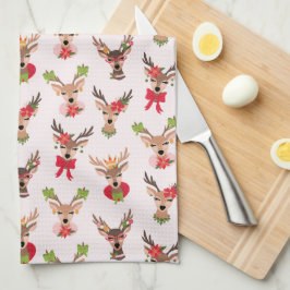 Coquette julklapp Reindeer Kökshandduk