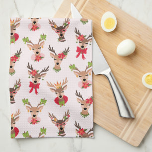 Coquette julklapp Reindeer Kökshandduk